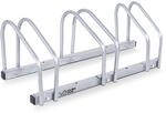 CCLIFE Fahrradst&auml;nder Boden f&uuml;r 3 Fahrr&auml;der mit Reifenbreiten bis 65 mm Eisen