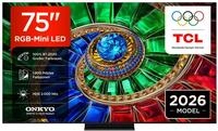 TCL 75RM7L RGB-Mini LED 75 Zoll Fernseher, 4K Smart TV, Google TV, HDR10+ | 1800