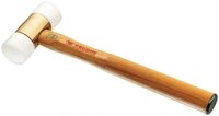 Facom Nylon Schonhammer, Stahl Schlagfl&auml;chen austauschbar 620 g, &Oslash; 40 mm