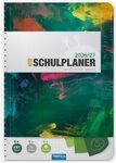 TR&Ouml;TSCH Schulplaner Gr&uuml;n 26/27 DIN A5 Format mit Spiralbindung: Planer