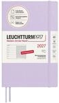 LEUCHTTURM1917 Wochenkalender 2027 Medium (A5) mit Notizbuch - Terminplaner Deutsch,