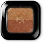 KIKO Milano Bright Duo Eyeshadow 14, Duo-Lidschatten Mit Gro&szlig;z&uuml;giger Und Intensiver