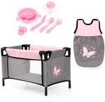Bayer Design 61733AE Puppenbett Set mit Schlafsack, Puppenzubeh&ouml;r - f&uuml;r...