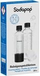 Sodapop Reinigungstabletten, 20er-Pack f&uuml;r Glasflaschen, PET-Flaschen,