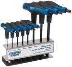 Draper Expert 33873 Expert T-Griff, Sechskant- und Kugelkopfschl&uuml;ssel-Set mit
