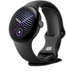 Google Pixel Watch 5 (45 mm) - Smartwatch - Black Case/Obsidian Band, LTE