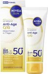 NIVEA SUN Sonnenschutz mit LSF 50+, straffende Gesichtssonnencreme,...