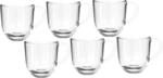 Leonardo Napoli Kaffee-Tassen 6er Set, sp&uuml;lmaschinengeeignete Kaffee-Becher,...