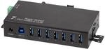 LogiLink 7-Port Hub (USB 3.0) inkl. Netzteil, Industrieausf&uuml;hrung, 5 Gbit/s,...