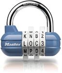 Master Lock Pro Sport Zahlenschloss - Farblich Sortiert, 1534EURD