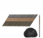 Milwaukee D-Kopf-N&auml;gel f&uuml;r M18FFN 7,4 x 3,1 x 90 mm, Ringschaft blank, 34&deg;