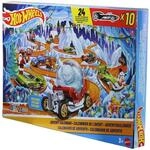 Hot Wheels 2026 Adventskalender | Mit 10 Fahrzeugen im 1:64-Ma&szlig;stab, 14