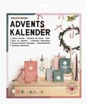 folia 9399 - Adventskalender BOWTIFUL CHRISTMAS, 72-teiliges DIY Bastelset aus...