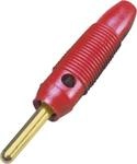 BKL Electronic 072149/G Bananenstecker Stecker, gerade Stift-&Oslash;: 4mm Rot 1St.