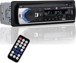 NK Auto Autoradio - 1 DIN - 4x40W - Bluetooth 4.0 , AUX Funktion, MP3 Player und x2