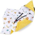 Einschlagdecke Babyschale Baby Decke 90x90 cm - Fu&szlig;sack Blanket f&uuml;r Kinderwagen und