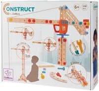 Eichhorn Construct Kran - 248-teiliges 2-in-1 Konstruktionsspielzeug zur...