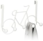 Relaxdays Kleiderhaken im Fahrrad-Design, 5 Haken Flurgarderobe, T&uuml;rgarderobe...