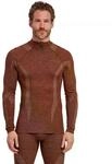 FALKE Herren Wool-Tech High Zip Neck Funktionsshirt Langarm atmungsaktiv