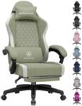 GTPLAYER Gaming Stuhl Ergonomischer, PC Stuhl Atmungsaktiver Stoff, Gro&szlig; und...