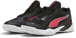 Puma Unisex SOLARSTRIKE 4 Indoor Court Shoe, Black White-Ultra RED, 45 EU