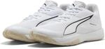 Puma Unisex Accelerate PRO 5 Hallenschuh, White Black-Sedate Gray, 43.5 EU