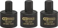 KS Tools 150.2225 3/8" Bremssattel-Stecknuss-Satz, 3-tlg.