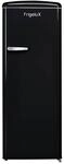 Frigelux K&uuml;hlschrank, Retro, Vintage, Schwarz, 218 l, RF218RND