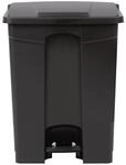 Jantex K&uuml;chen-Treteimer, 65 Liter, Schwarz, Polypropylen-Kunststoffeimer,...