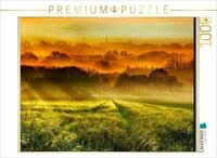 CALVENDO Puzzle &Uuml;ber dem Kornfeld geht die Sonne auf | 1000 Teile Lege-Gr&ouml;&szlig;e...