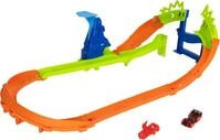 Hot Wheels Stunt Tracks Jump Circuit Speedway und 1 Spielzeugauto | Streckenset...