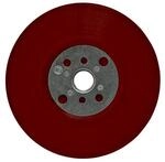 3M Hochleistungs-St&uuml;tzteller, rot, 115 mm, M14, flach, weich, 1 St&uuml;ck / Karton