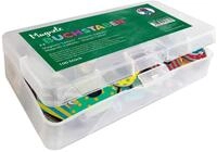 Ursus 43100099 - Magnete Buchstaben, 100 St&uuml;ck in einer Plastikdose, in