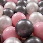 KiddyMoon 300 &empty; 7Cm Kinder B&auml;lle Spielb&auml;lle F&uuml;r B&auml;llebad Baby Plastikb&auml;lle