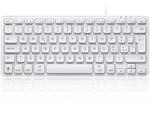 Perixx PERIBOARD-332 Kabelgebundene USB-Tastatur mit Hintergrundbeleuchtung - Mini