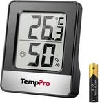 TempPro Thermo-Hygrometer Innen Digital Hygrometer Raumthermometer