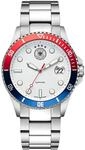 DFB Herrenuhr 42 mm Swiss Made Quarz 316L Edelstahl Saphirglas 5 ATM