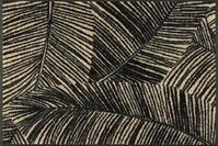 wash+dry Fu&szlig;matte, Fernetic 50x75cm, innen und au&szlig;en, waschbar, Braun