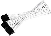 SilverStone SST-PP07-MBW - Netzteil-Verl&auml;ngerungskabel 30cm Motherboard 24pin...