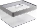 Sunware Sigma Home Vorratsdose 3,3L Transparent Grau &ndash; 24x18x11,4cm &ndash;...