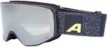 ALPINA VENET Q-LITE LITOFF Skibrille, black-yellow, One Size