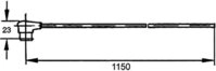 HELLA 8KA 500 218-002 Anschlussleitung, Au&szlig;enspiegel - L&auml;nge: 1150mm |...
