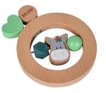 Eichhorn - Baby Hipp Ring Greifling mit Eselmotiv, 10cm, FSC 100% zertifiziertes