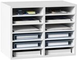 VEVOR Briefablage Schreibtisch Organizer 520 x 305 x 410 mm, 2,3&ndash;5,6 cm...