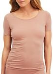 CALIDA Natural Comfort T-Shirt Damen | Rundhalsausschnitt, aus Baumwolle,