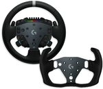 Logitech G RS50 System, 3-teiliges Sim-Racing-Lenkrad-Setup | RS50-Radbasis mit...