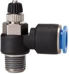 RIEGLER 110007-185.012-6 Drosselr&uuml;ckschlagventil &raquo;Blaue Serie&laquo;, Zuluftdros.,...