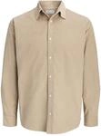 JACK & JONES Regular Fit Cordhemd | Regular Fit, Langarm, Casual, Bei max....