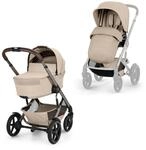 CYBEX Gold Kinderwagen TALOS S LUX & Fold Cot Babywanne, Almond Beige | Ab Geburt bis