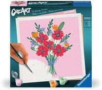 Ravensburger CreArt Mohnblumenstrau&szlig; - Malen nach Zahlen f&uuml;r Erwachsene | DIY